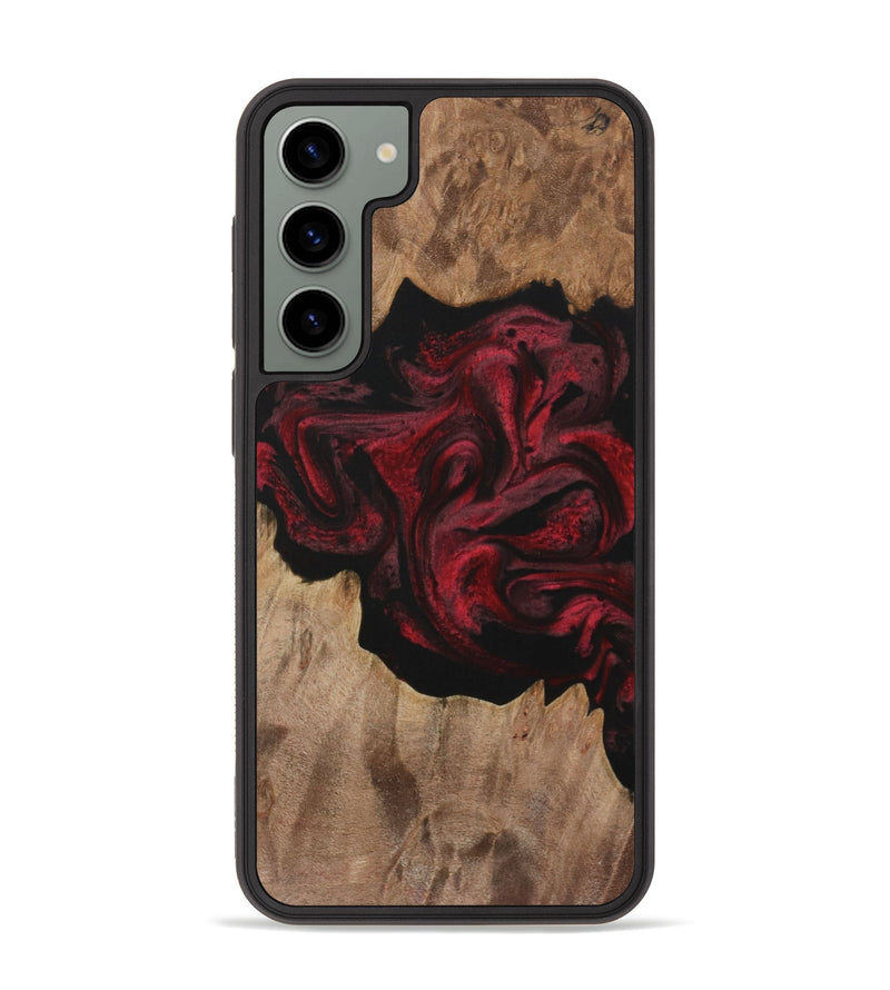 Galaxy S23 Plus Wood Phone Case - Crissy (Red, 730465)