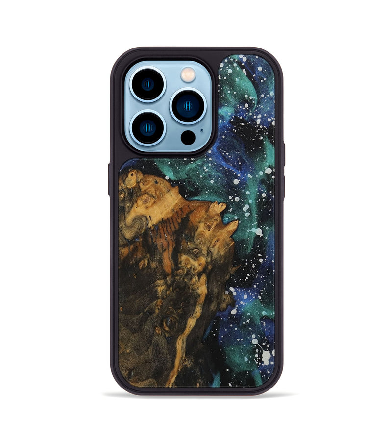 iPhone 14 Pro Wood Phone Case - Saundra (Cosmos, 730474)