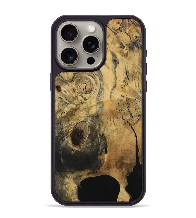 iPhone 15 Pro Max Wood Phone Case - Jorja (Wood Burl, 730488)