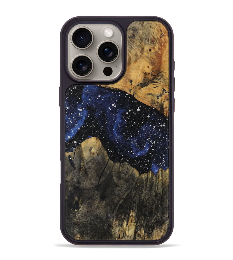 iPhone 16 Pro Max Wood Phone Case - Eugene (Cosmos, 730537)