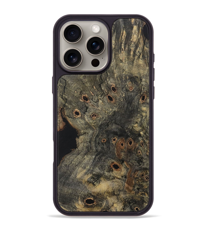 iPhone 16 Pro Max Wood Phone Case - Alycia (Wood Burl, 730551)