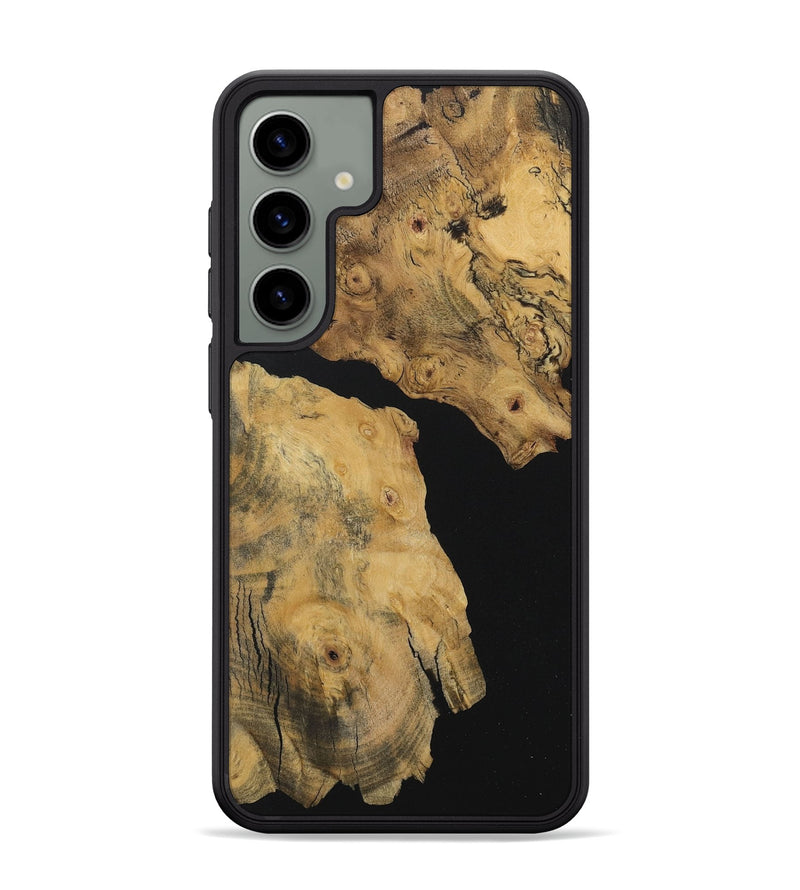 Galaxy S24 Plus Wood Phone Case - Allis (Pure Black, 730574)