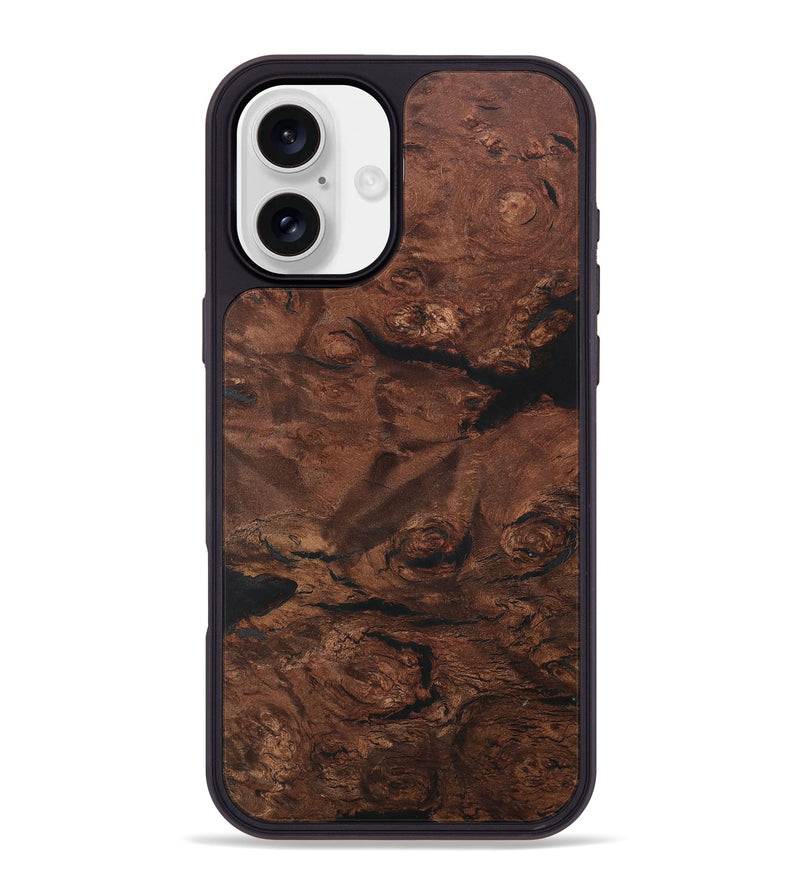 iPhone 16 Plus Wood Phone Case - Graeme (Wood Burl, 730588)
