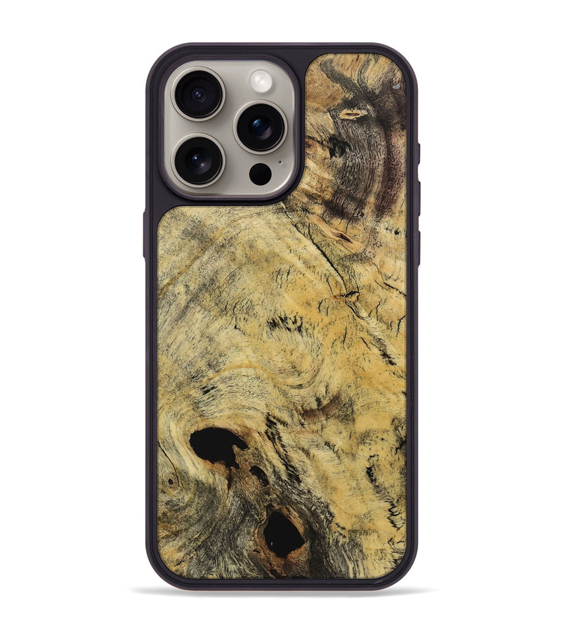 iPhone 15 Pro Max Wood Phone Case - Clarey (Wood Burl, 730647)