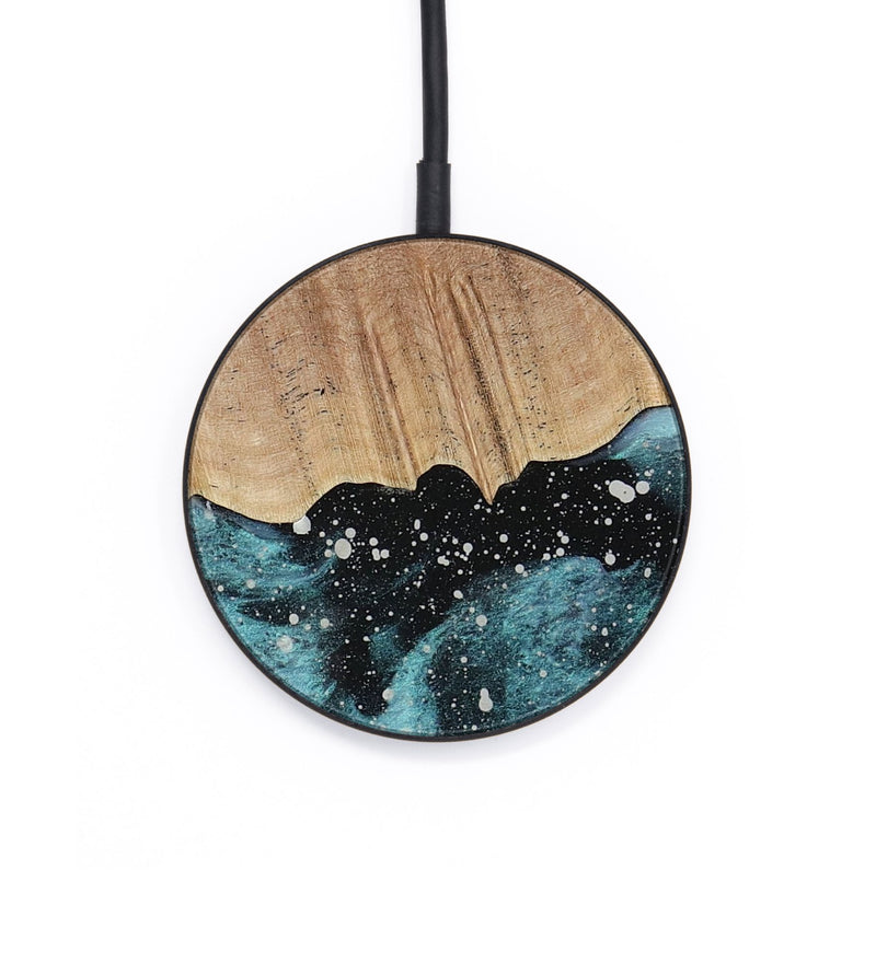 Circle Wood Wireless Charger - Waylon (Cosmos, 730709)
