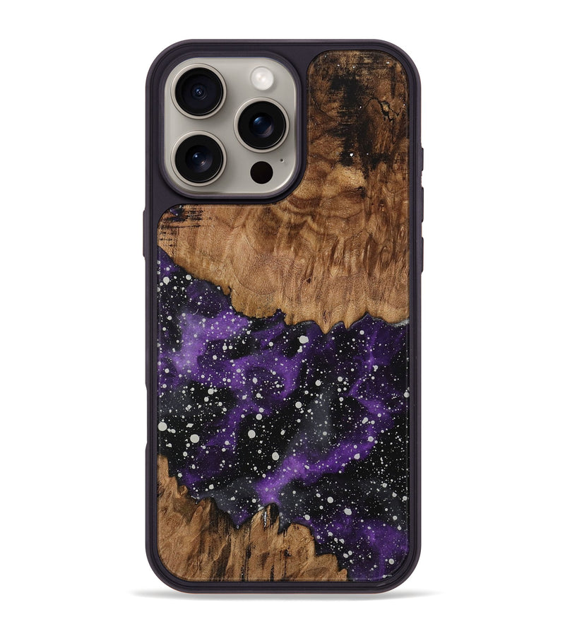 iPhone 16 Pro Max Wood Phone Case - Amandip (Cosmos, 730713)