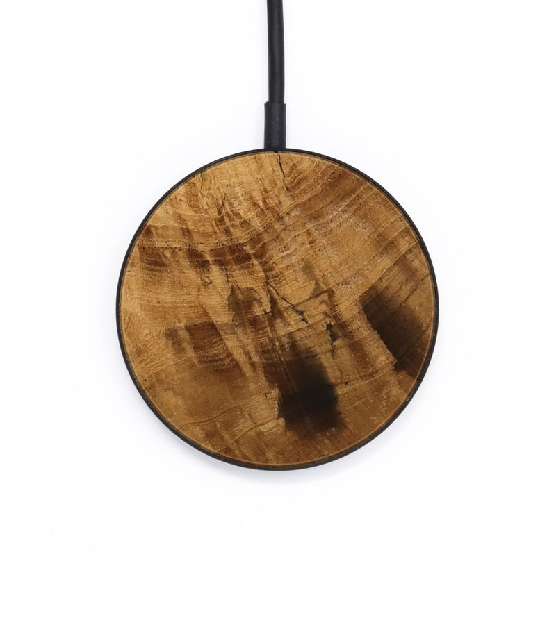 Circle Wood Wireless Charger - Tilla (Pure Black, 730720)