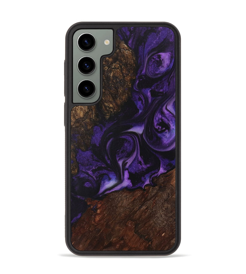Galaxy S23 Plus Wood Phone Case - Noemie (Purple, 730807)