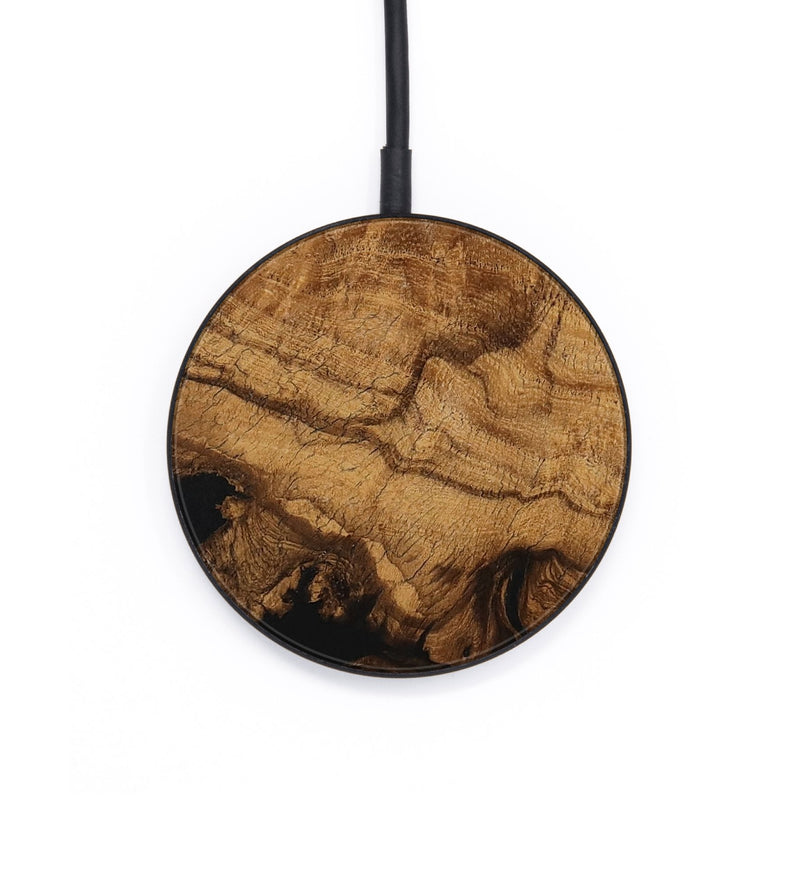 Circle Wood Wireless Charger - Raeann (Wood Burl, 730813)