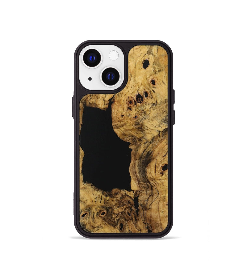 iPhone 13 mini Wood Phone Case - Azul (Wood Burl, 730825)
