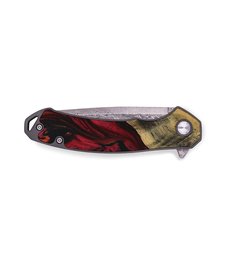 EDC Wood Pocket Knife - Balak (Red, 730930)