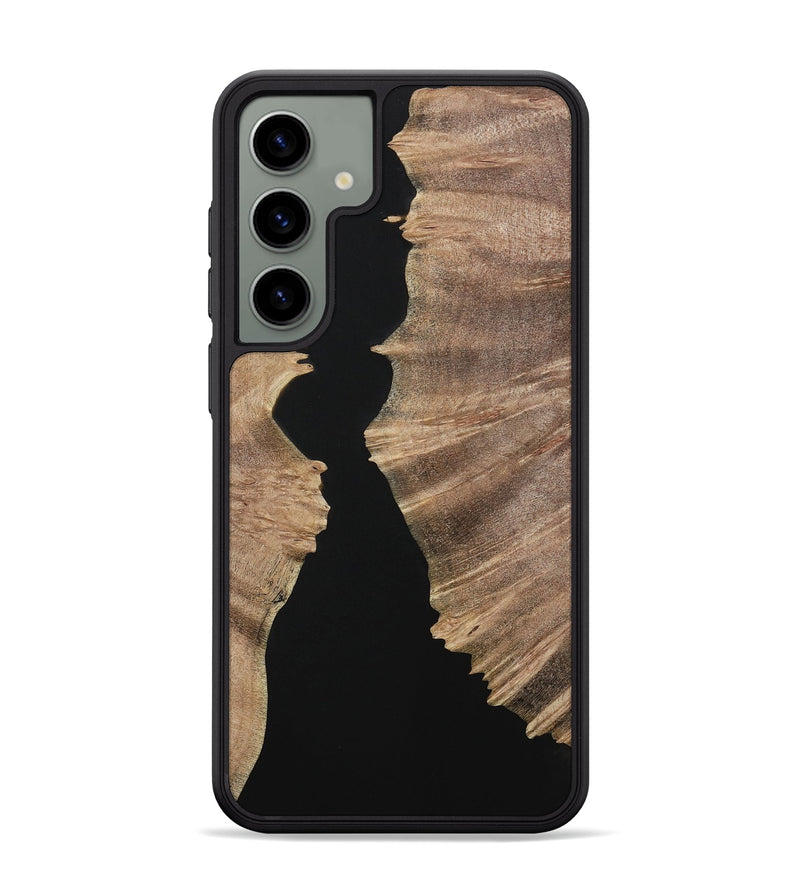 Galaxy S24 Plus Wood Phone Case - Firman (Pure Black, 731026)