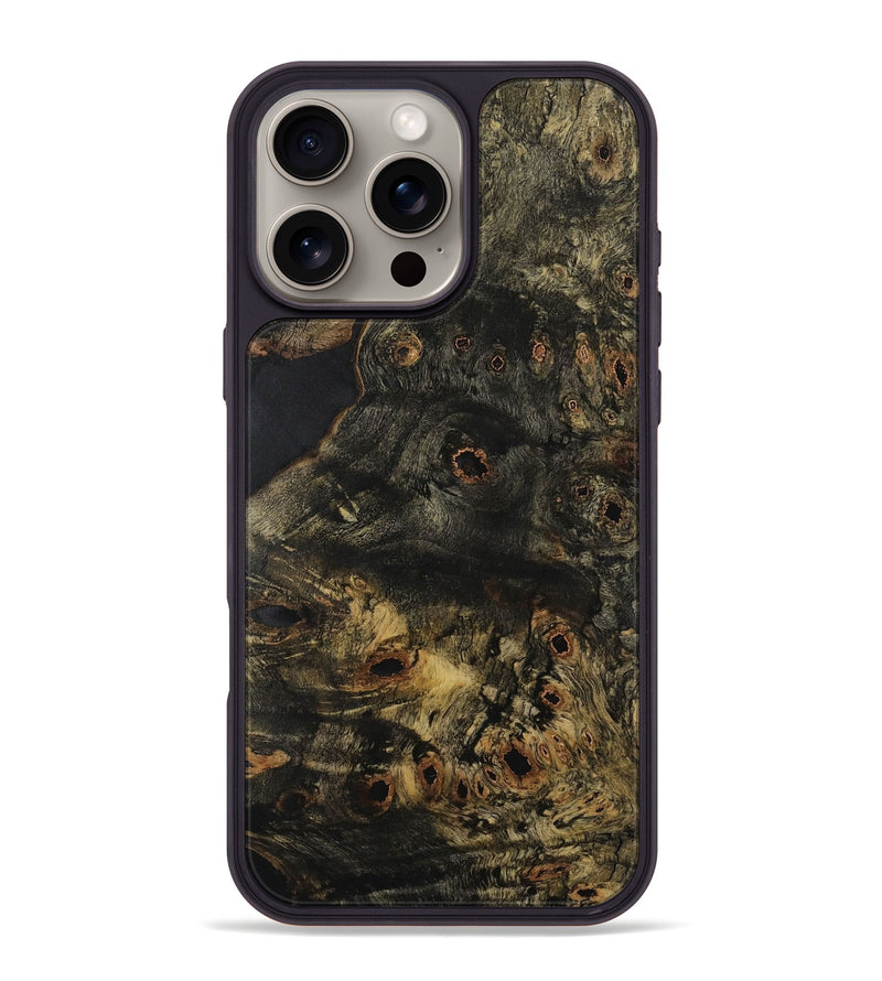 iPhone 16 Pro Max Wood Phone Case - Gunilla (Wood Burl, 731058)