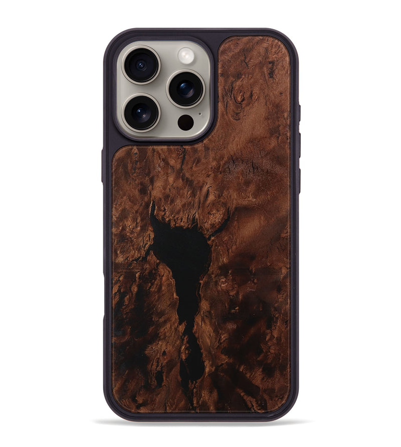 iPhone 16 Pro Max Wood Phone Case - Vahid (Wood Burl, 731117)