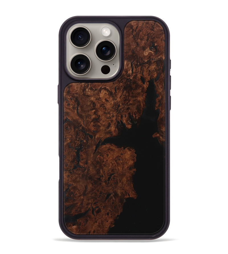 iPhone 16 Pro Max Wood Phone Case - Daija (Wood Burl, 731141)