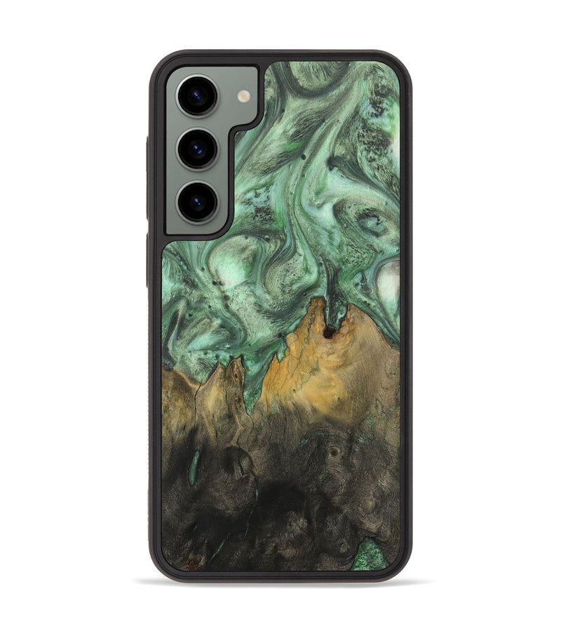 Galaxy S23 Plus Wood Phone Case - Sadie (Green, 731163)