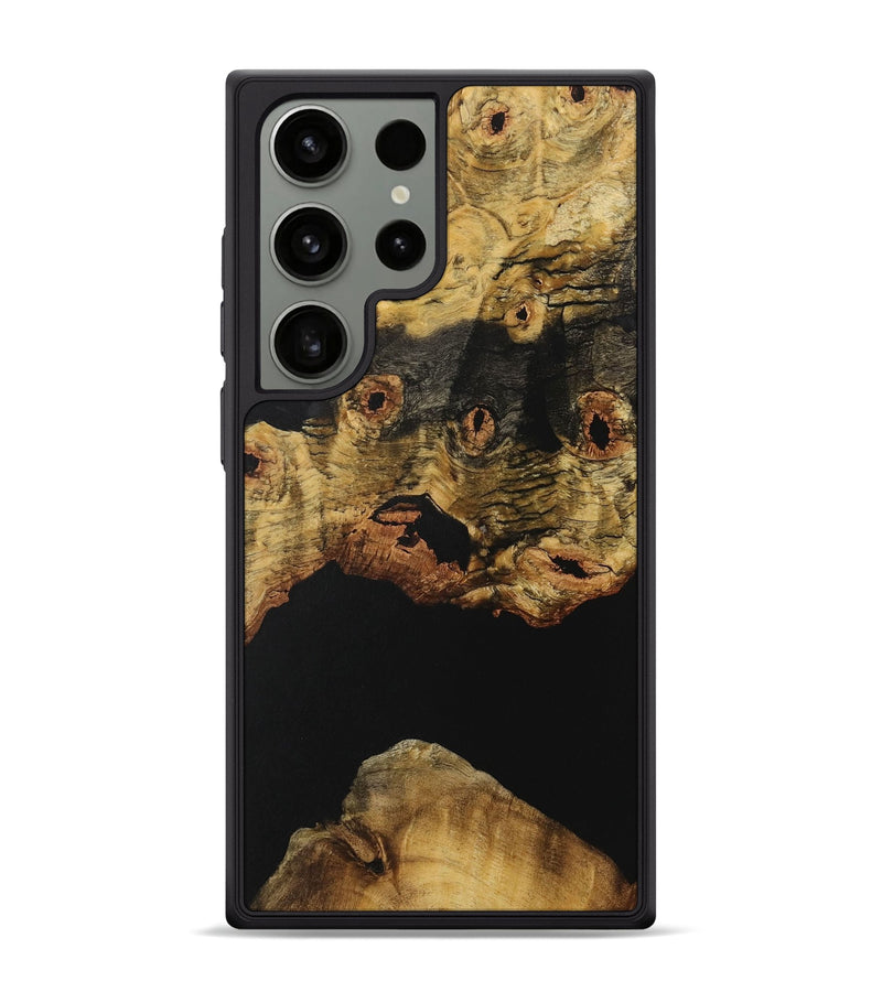 Galaxy S24 Ultra Wood Phone Case - Gaige (Pure Black, 731249)