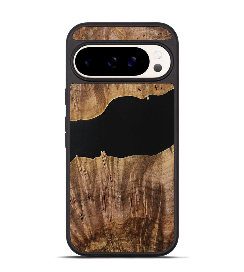 Pixel 9 Pro Wood Phone Case - Katalin (Pure Black, 731297)