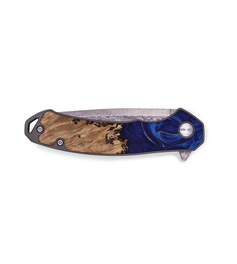EDC Wood Pocket Knife - Lempi (Blue, 731311)