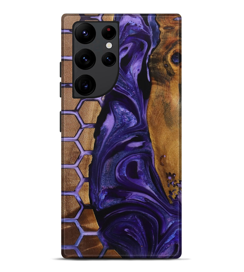 Galaxy S22 Ultra Wood Live Edge Phone Case - Sharron (Pattern, 731430)