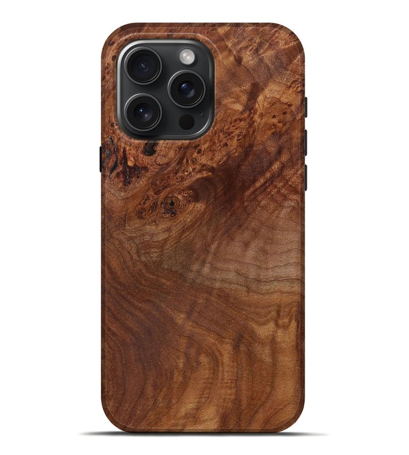 iPhone 16 Pro Max Wood Live Edge Phone Case - Hardy (Wood Burl, 731435)