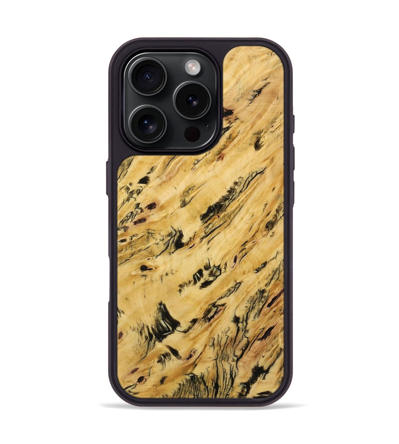 iPhone 16 Pro Wood Phone Case - Wesley (Wood Burl, 731578)
