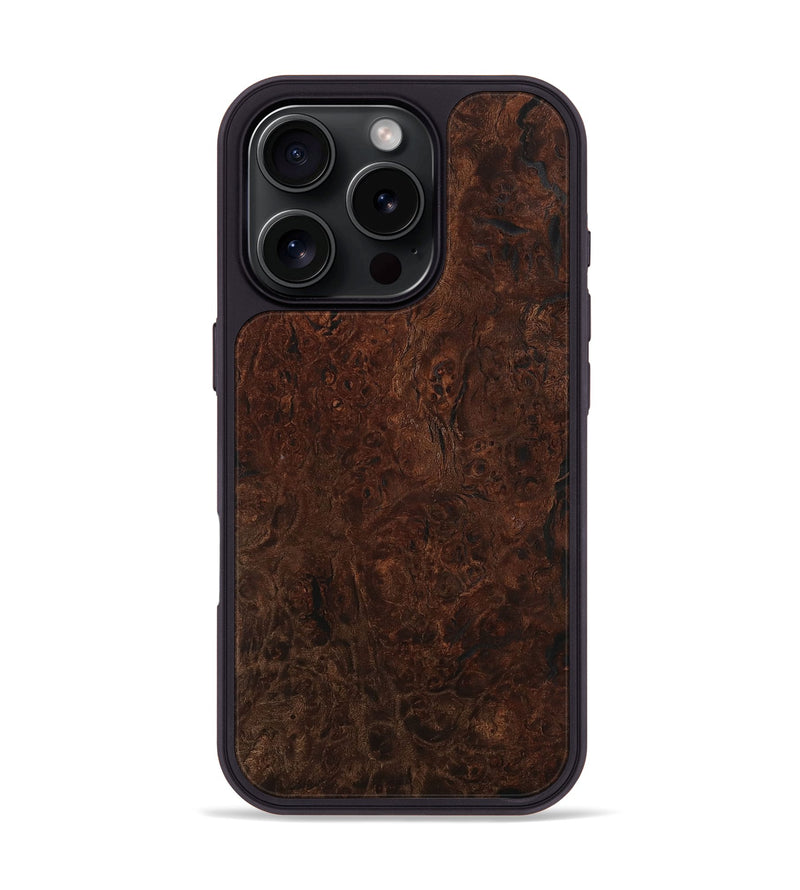 iPhone 16 Pro Wood Phone Case - Seven (Wood Burl, 731584)
