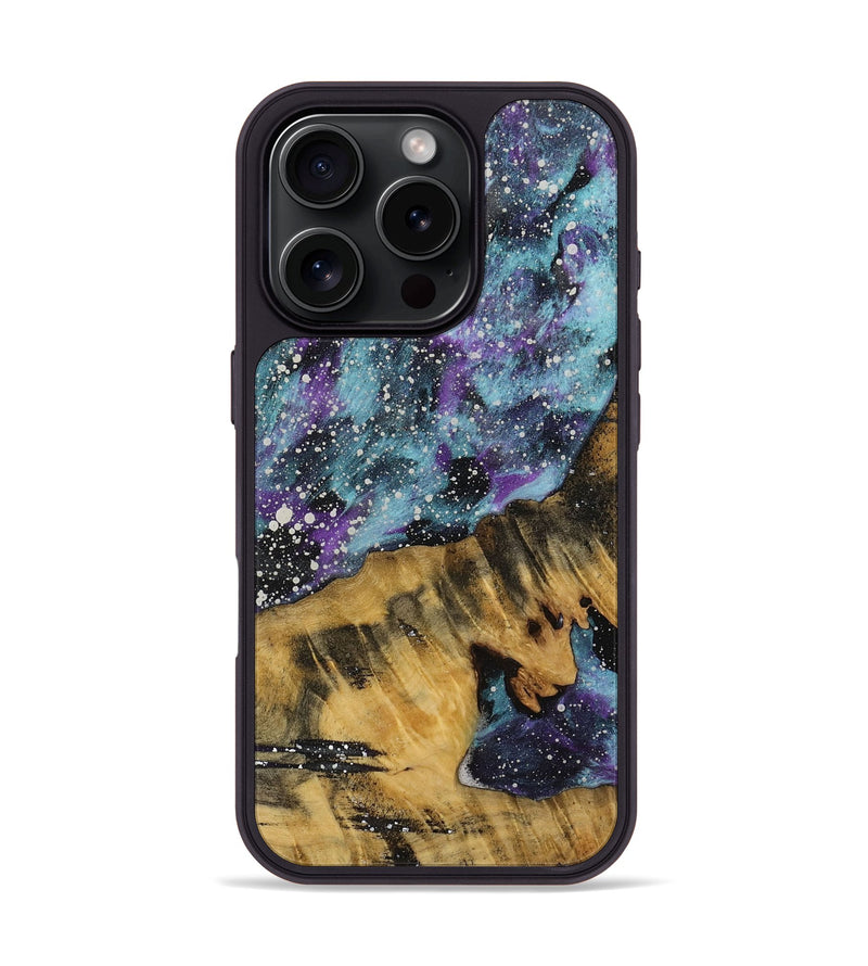 iPhone 16 Pro Wood Phone Case - Fikre (Cosmos, 731586)
