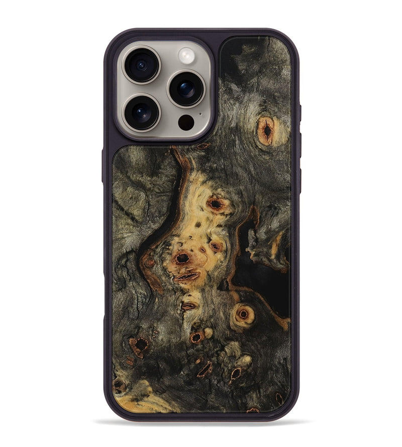 iPhone 16 Pro Max Wood Phone Case - Venie (Wood Burl, 731587)