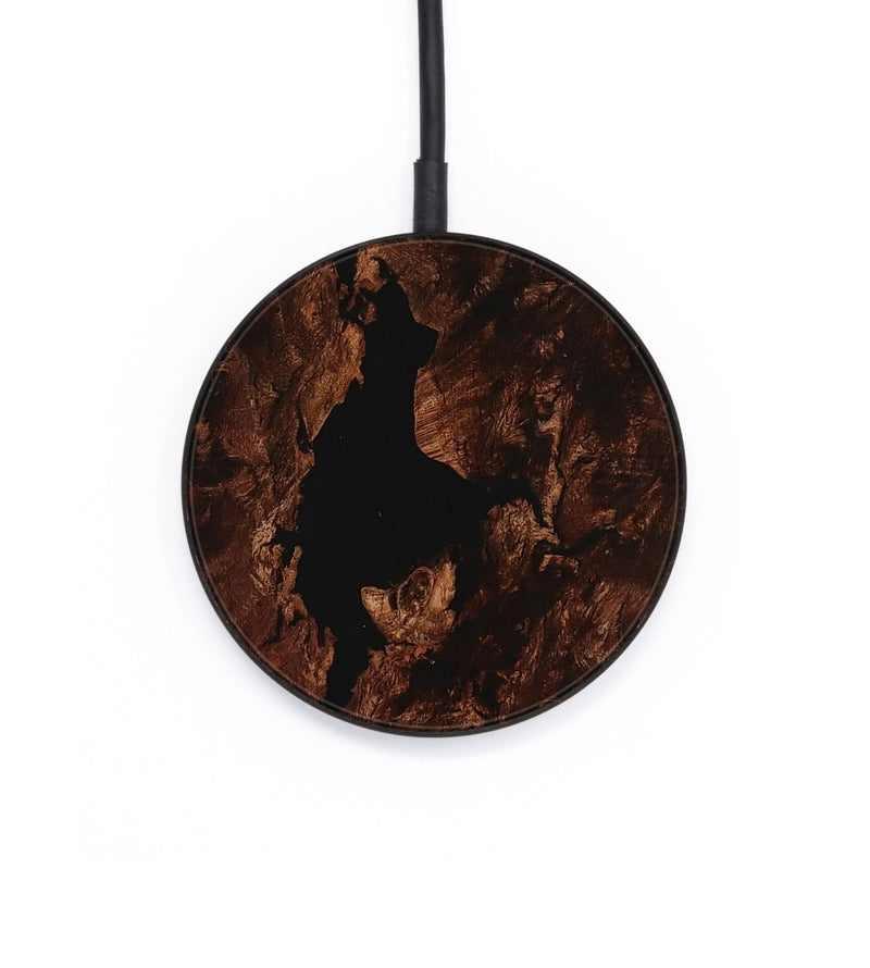Circle Wood Wireless Charger - Noelle (Wood Burl, 731596)