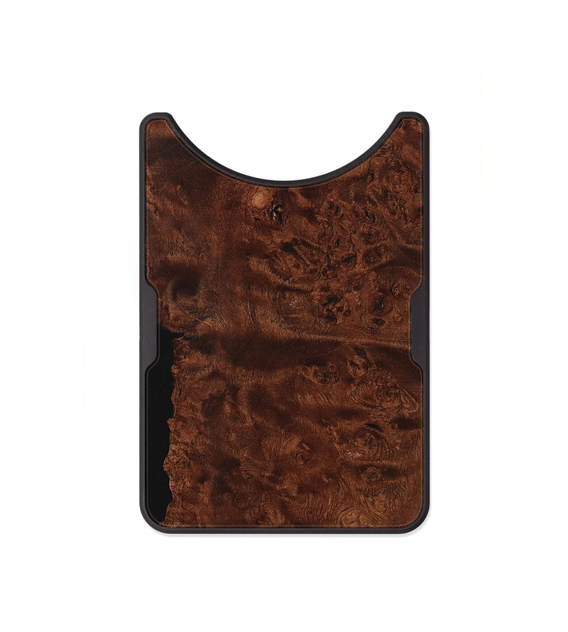 Alloy Wood Wallet - Delora (Wood Burl, 731600)