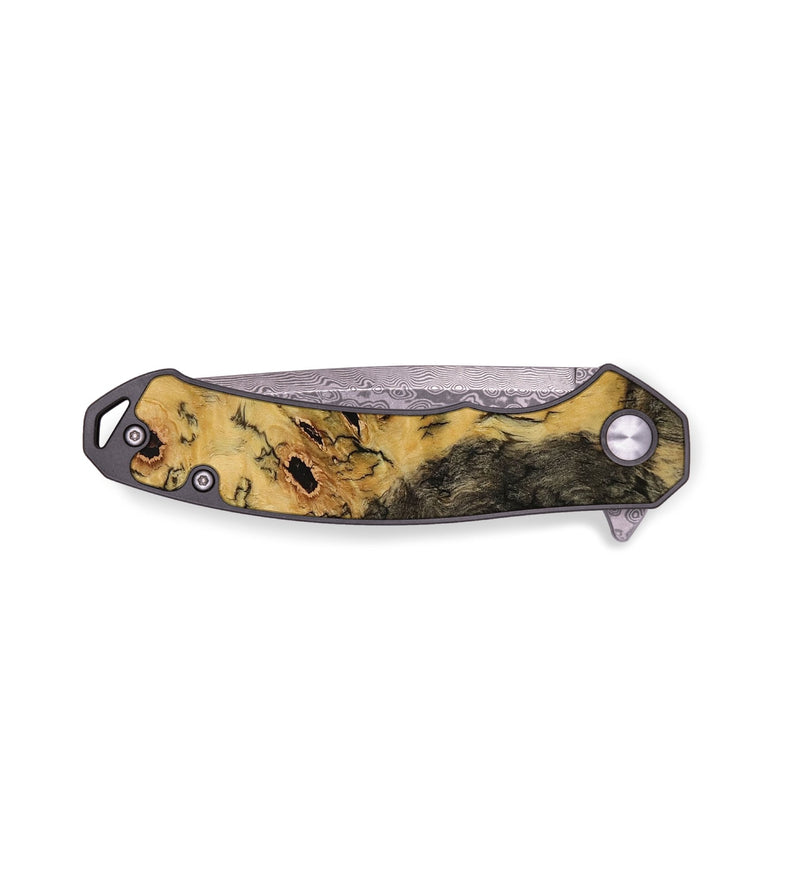 EDC Wood Pocket Knife - Evon (Wood Burl, 731601)