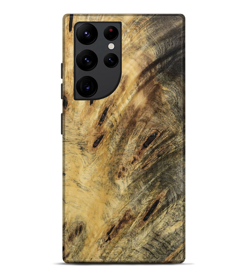 Galaxy S22 Ultra Wood Live Edge Phone Case - Kerstin (Wood Burl, 731614)