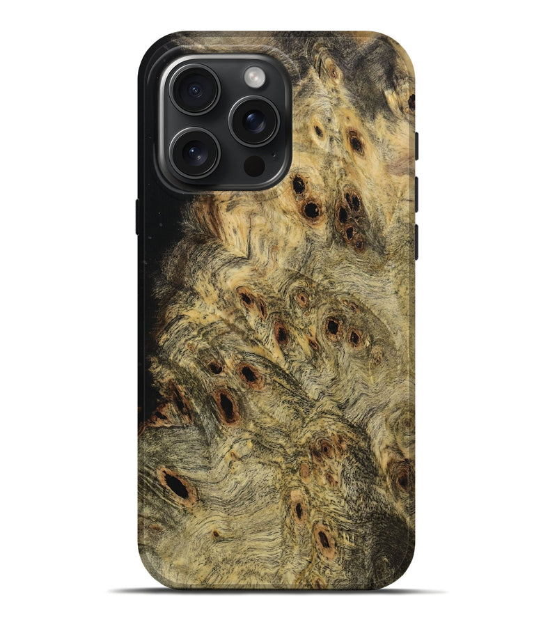 iPhone 16 Pro Max Wood Live Edge Phone Case - Lilburn (Wood Burl, 731649)