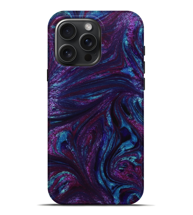 iPhone 16 Pro Max ResinArt Live Edge Phone Case - Konner (Purple, 731694)