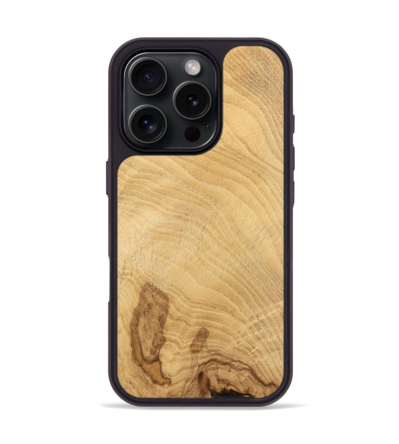 iPhone 16 Pro Wood Phone Case - Bibby (Wood Burl, 732409)