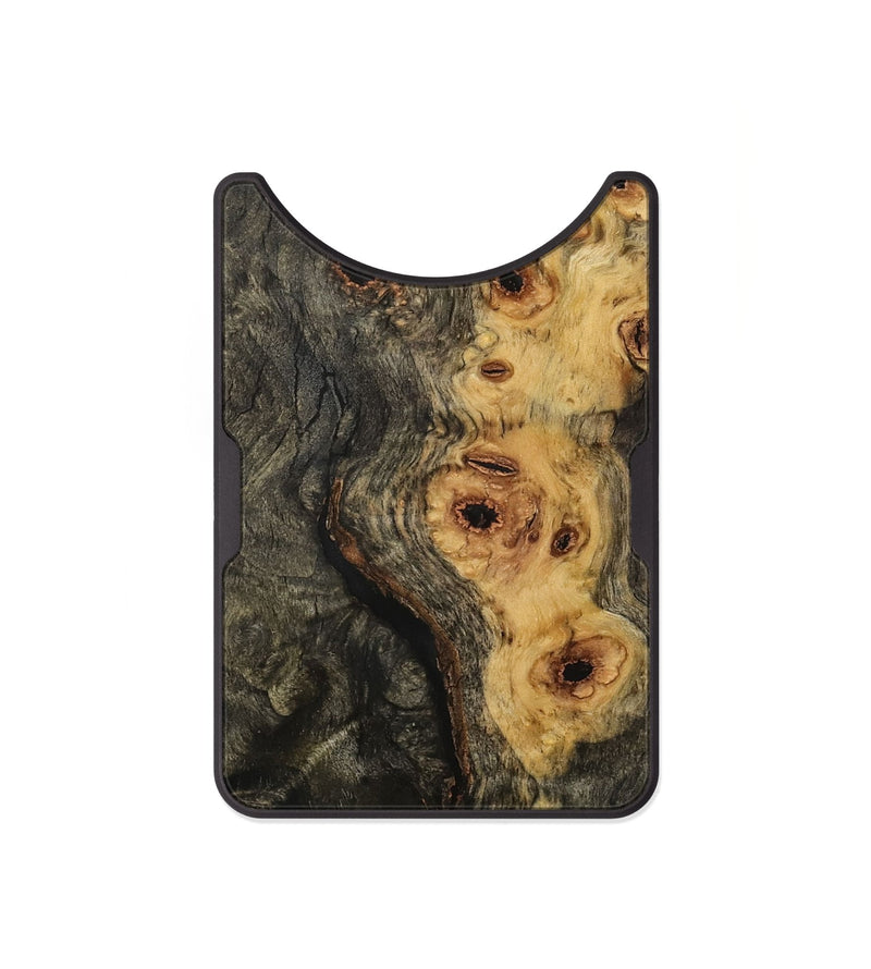 Alloy Wood Wallet - Leisa (Wood Burl, 732411)