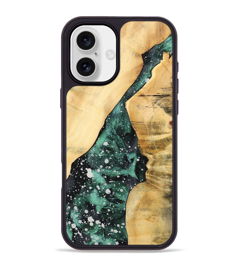 iPhone 16 Plus Wood Phone Case - Todd (Cosmos, 732442)