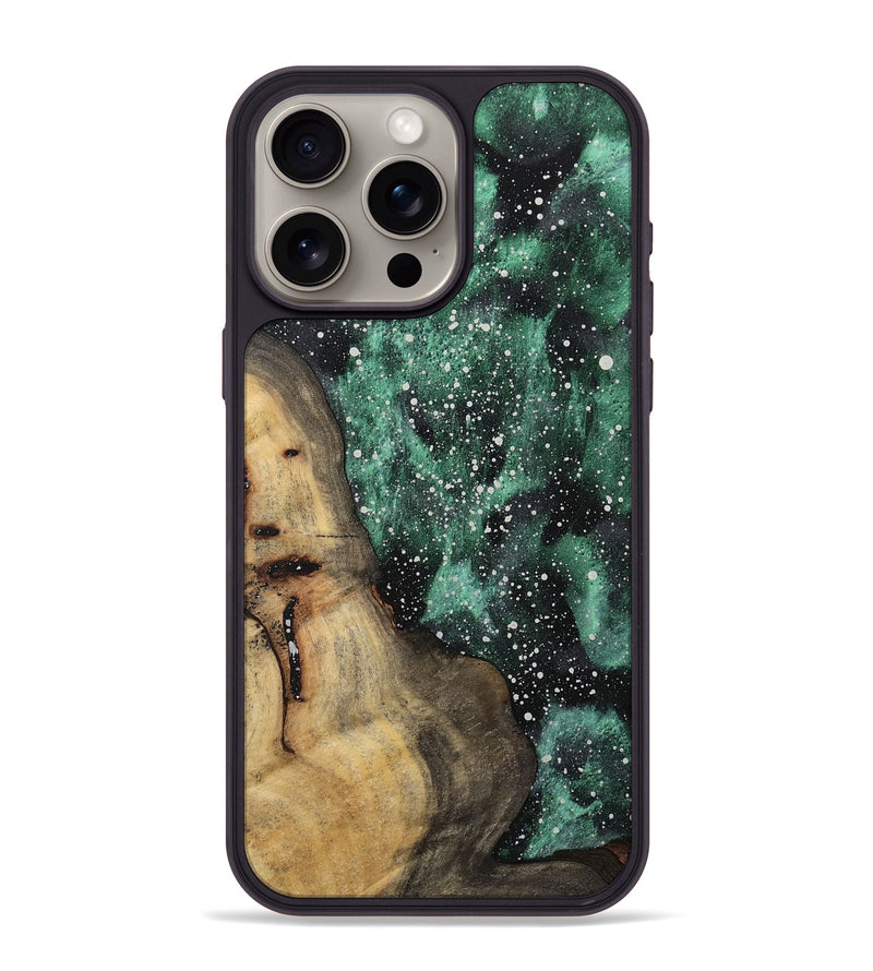 iPhone 15 Pro Max Wood Phone Case - Sharde (Cosmos, 732494)