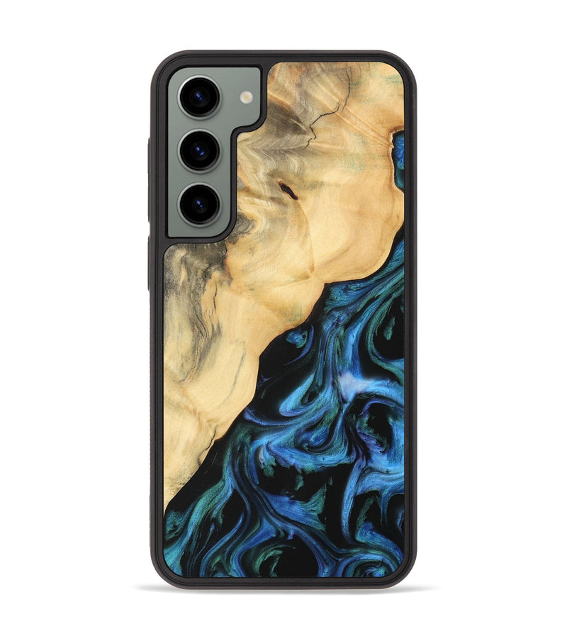 Galaxy S23 Plus Wood Phone Case - Zyga (Blue, 732514)