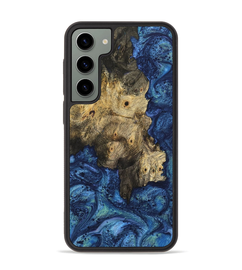 Galaxy S23 Plus Wood Phone Case - Melinie (Blue, 732622)