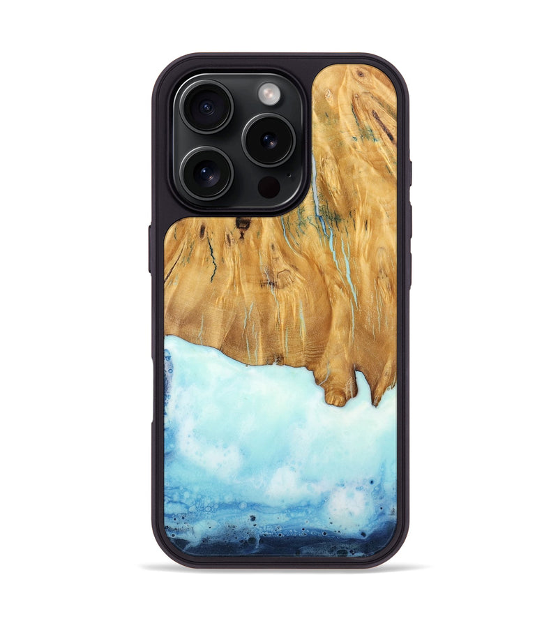 iPhone 16 Pro Wood Phone Case - Rhiamon (Coastal, 732841)