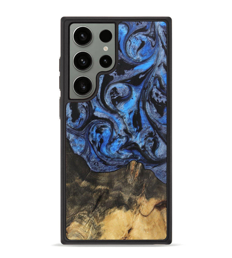 Galaxy S23 Ultra Wood Phone Case - Kurt (Blue, 732916)