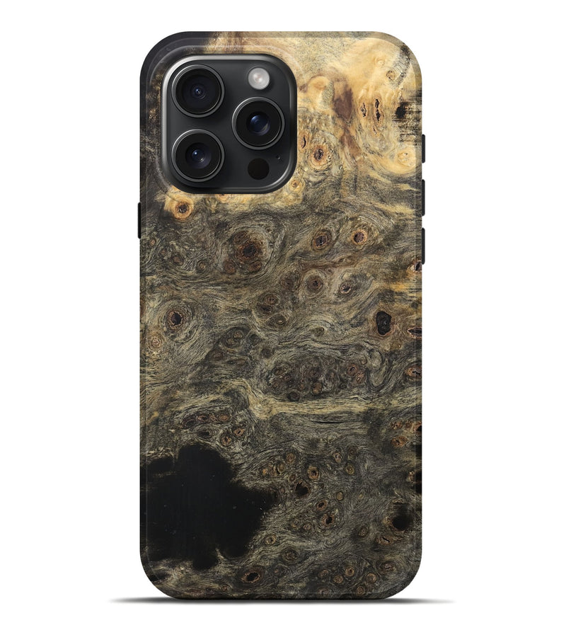 iPhone 16 Pro Max Wood Live Edge Phone Case - Severo (Wood Burl, 733033)