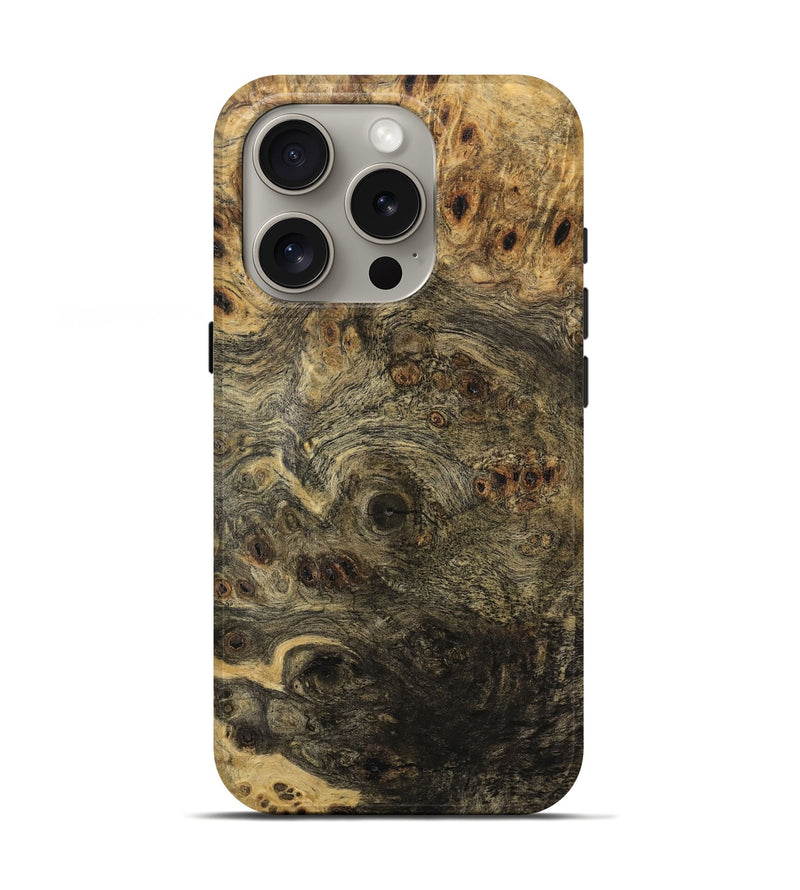 iPhone 16 Pro Wood Live Edge Phone Case - Anya (Wood Burl, 733059)