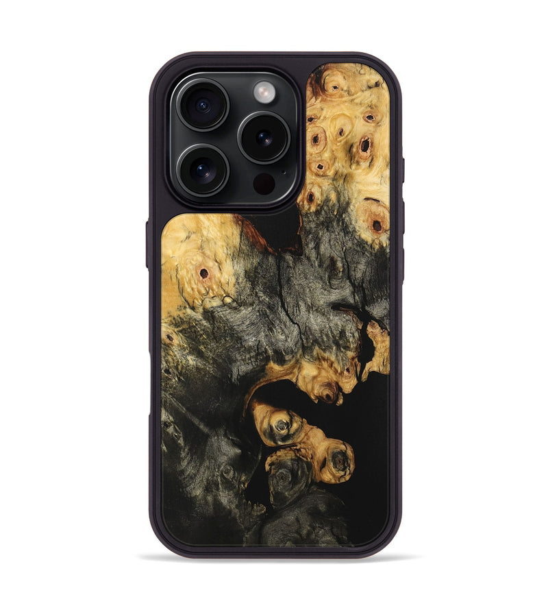 iPhone 16 Pro Wood Phone Case - Cosmo (Wood Burl, 733148)