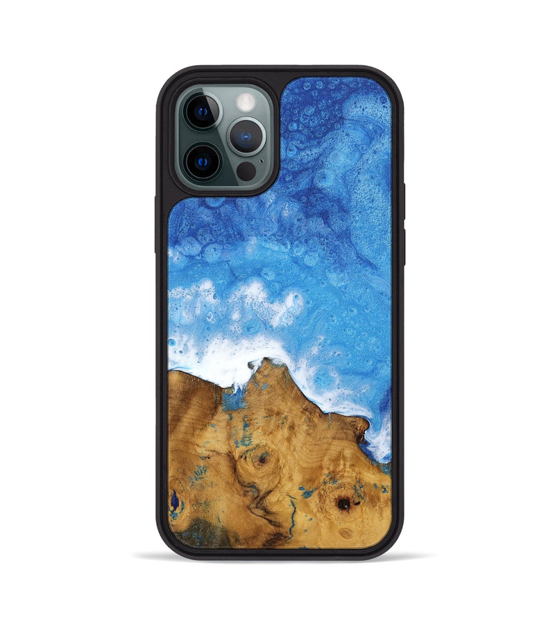 iPhone 12 Pro Wood Phone Case - Arlyne (Coastal, 733209)