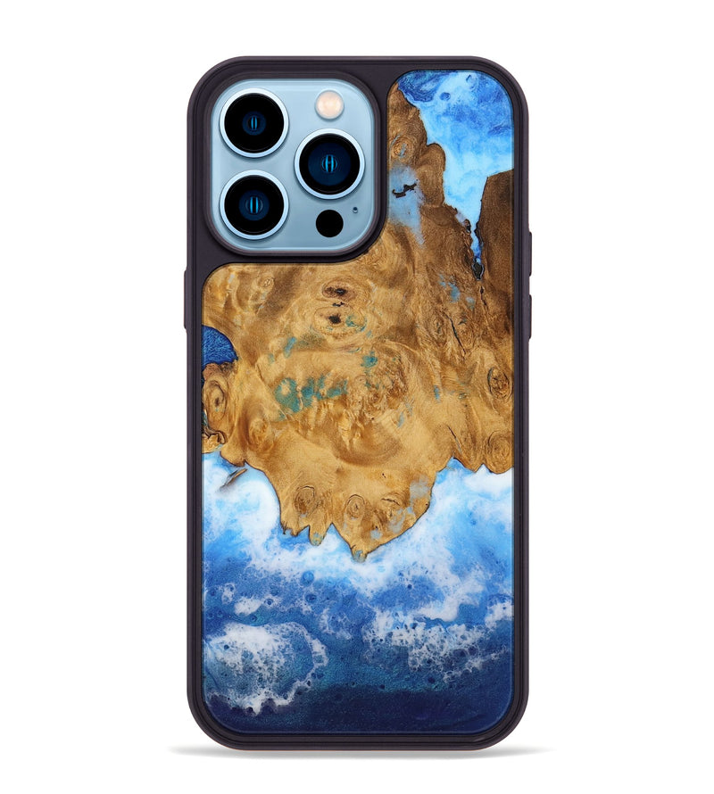 iPhone 14 Pro Max Wood Phone Case - Yandel (Coastal, 733210)