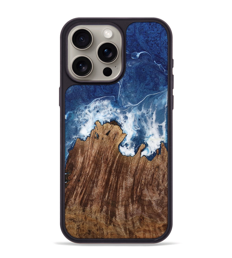 iPhone 15 Pro Max Wood Phone Case - Rosette (Coastal, 733211)