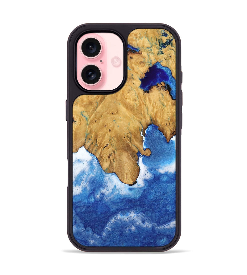 iPhone 16 Wood Phone Case - Cain (Coastal, 733214)